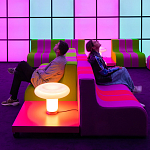 Дизайнерское кресло зеленое Poltronova Sofo Verosa Green Pink Armchair варинант исполнения - 13 | Loft Concept в Нижнем Новгороде