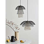 Подвесной светильник Black Grey Mesh Tube Lampshade Hanging Lamp варинант исполнения - 6 | Loft Concept в Нижнем Новгороде