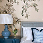 Обои ручная роспись Silk Tree Special Colurway on Sabbia slub silk варинант исполнения - 2 | Loft Concept в Нижнем Новгороде