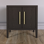 Тумбочка Primo с дверцами шпон темный орех варинант исполнения - 2 | Loft Concept в Нижнем Новгороде