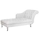 Кушетка белая с мягкой обивкой из велюра Michael Couch варинант исполнения - 1 | Loft Concept в Нижнем Новгороде