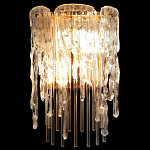 Бра с эффектом стекающего стекла и прозрачными трубками Textured Glass варинант исполнения - 1 | Loft Concept в Нижнем Новгороде