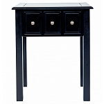 Черная тумба с выдвижным ящиком Monica варинант исполнения - 1 | Loft Concept в Нижнем Новгороде