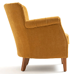 Кресло велюровое на ножках из массива ясеня Jessie Armchair варинант исполнения - 3 | Loft Concept в Нижнем Новгороде