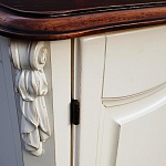 ТВ-тумба в стиле прованс из массива дерева Montmartre Wooden Provence TV Stand варинант исполнения - 2 | Loft Concept в Нижнем Новгороде