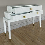 Премиальная Консоль с тремя ящиками Elsa Dreams White варинант исполнения - 2 | Loft Concept в Нижнем Новгороде