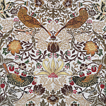 Мебельная ткань Гобелен William Morris кофейный цвет N 1114 варинант исполнения - 7 | Loft Concept в Нижнем Новгороде