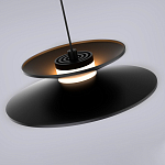 Подвесной светильник черного цвета из металла Obsidian Touch варинант исполнения - 4 | Loft Concept в Нижнем Новгороде