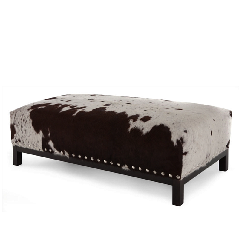 Банкетка Cowhide Bench Коричневый в Нижнем Новгороде | Loft Concept 