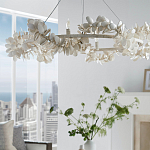 Люстра White Bionic Petals Flo Ring Chandelier варинант исполнения - 2 | Loft Concept в Нижнем Новгороде