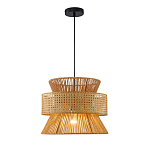 Подвесной светильник с абажуром из натуральных материалов Light Inside the Cell варинант исполнения - 2 | Loft Concept в Нижнем Новгороде