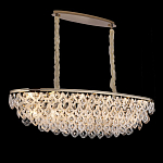 Люстра овальная с каскадом из подвесных прозрачных элементов Attractiveness варинант исполнения - 1 | Loft Concept в Нижнем Новгороде