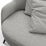 Мебельная ткань Шенилл серый цвет 138 см T4-29 варинант исполнения - 4 | Loft Concept в Нижнем Новгороде