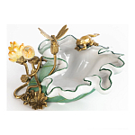 Чаша фигурная с обитателями леса и цветами Eden Garden варинант исполнения - 2 | Loft Concept в Нижнем Новгороде