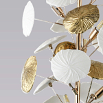 Торшер в виде белых и золотых цветов Bouquet of Light варинант исполнения - 3 | Loft Concept в Нижнем Новгороде