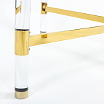 Кофейный столик со столешницей из стекла Crossy варинант исполнения - 4 | Loft Concept в Нижнем Новгороде