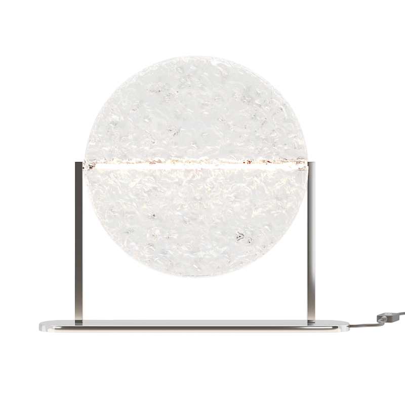 Настольный светильник Mangata 3000К 7Вт Хром Прозрачный в Нижнем Новгороде | Loft Concept 