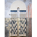 Настенное украшение из нитей Корона с кисточками Crown Wall Hanging варинант исполнения - 1 | Loft Concept в Нижнем Новгороде