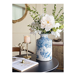 Ваза с мотивами цветущего сада с попугаями Vase Inspired by Nature варинант исполнения - 5 | Loft Concept в Нижнем Новгороде