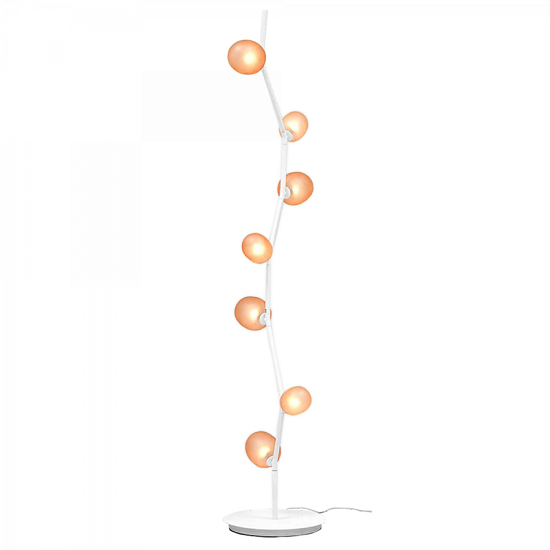 Торшер Conol Floor lamp Белый Янтарь (Amber) в Нижнем Новгороде | Loft Concept 