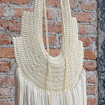 Аксессуар настенный в Эко стиле Белый wall decor White dress варинант исполнения - 1 | Loft Concept в Нижнем Новгороде