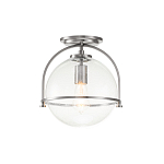 Потолочный светильник с прозрачным стеклянным шаром с эффектом пузырьков Hinkley варинант исполнения - 7 | Loft Concept в Нижнем Новгороде