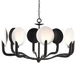 Люстра с плафонами в виде черно-белых дисков Ideal Shade Combination варинант исполнения - 4 | Loft Concept в Нижнем Новгороде