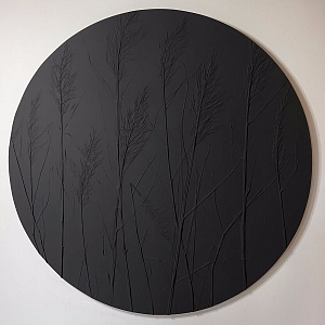 Ботаническое панно Тростник черное