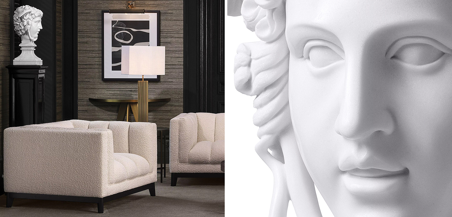 Декоративная скульптура Eichholtz Sculpture Medusa Декоративная скульптура Eichholtz Sculpture Medusa - Loft-Concept в Нижнем Новгороде