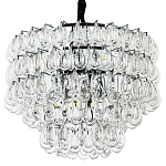 Люстра с хрустальными подвесками в виде капель Antoine Crystal Drops Chrome Chandelier 9 варинант исполнения - 1 | Loft Concept в Нижнем Новгороде