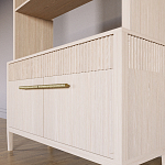 Стеллаж Primo с ящиками Светлый дуб  варинант исполнения - 4 | Loft Concept в Нижнем Новгороде