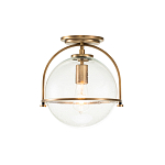 Потолочный светильник с прозрачным стеклянным шаром с эффектом пузырьков Hinkley варинант исполнения - 13 | Loft Concept в Нижнем Новгороде