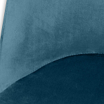 Барный стул вращающийся со спинкой Синий Велюр Vendramin Chair варинант исполнения - 4 | Loft Concept в Нижнем Новгороде