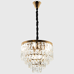 Люстра с прямоугольными хрустальными подвесками Lunet Crystal Rectangulars Chandelier 6 варинант исполнения - 3 | Loft Concept в Нижнем Новгороде