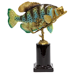 Статуэтка из фарфора в форме рыбы SEA Porcelain and Bronze варинант исполнения - 3 | Loft Concept в Нижнем Новгороде