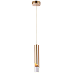 Подвесной светильник Metal Acrylic Tube Gold Hanging Lamp варинант исполнения - 2 | Loft Concept в Нижнем Новгороде