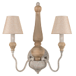 Бра с двумя конусовидными тканевыми абажурами Neighborhood варинант исполнения - 1 | Loft Concept в Нижнем Новгороде