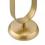 Столик приставной с овальным золотым основанием Oval Gold Base варинант исполнения - 3 | Loft Concept в Нижнем Новгороде