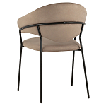 Коричневый стул с обивкой из искусственной замши Alexis варинант исполнения - 5 | Loft Concept в Нижнем Новгороде