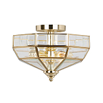Потолочный светильник шестигранной формы с прозрачными стеклянным плафоном Elstead Lighting варинант исполнения - 9 | Loft Concept в Нижнем Новгороде