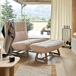 Кресло с обивкой букле Lino White  Boucle Armchair варинант исполнения - 8 | Loft Concept в Нижнем Новгороде