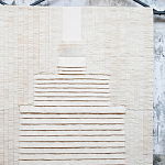 Большое Панно Абстракция белые нити Huipil Wall Hanging варинант исполнения - 3 | Loft Concept в Нижнем Новгороде