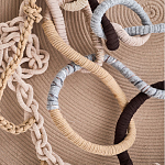 Круглое Дизайнерское Панно Дюна Round Panel Dune варинант исполнения - 5 | Loft Concept в Нижнем Новгороде