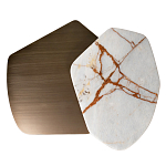 Столик журнальный Promontory с мрамором варинант исполнения - 2 | Loft Concept в Нижнем Новгороде