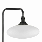 Торшер с белым стеклянным плафоном в форме эллипса Kernel варинант исполнения - 2 | Loft Concept в Нижнем Новгороде