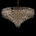 Люстра с каскадом из прозрачного хрусталя Constant Sparks варинант исполнения - 11 | Loft Concept в Нижнем Новгороде