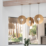 Подвесной светильник в форме золотых дисков Minimalist Lighting Fixture варинант исполнения - 4 | Loft Concept в Нижнем Новгороде