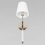 Бра с белым тканевым плафоном в форме конуса и металлическим основанием Nicoleta варинант исполнения - 4 | Loft Concept в Нижнем Новгороде