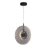 Подвесной светильник из дымчатого фактурного двойного стекла Heterochromia варинант исполнения - 3 | Loft Concept в Нижнем Новгороде