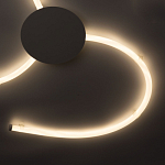 Люстра белого цвета с тремя изогнутыми светодиоидными плафонами Luke Lampco Tracer Lamp варинант исполнения - 5 | Loft Concept в Нижнем Новгороде